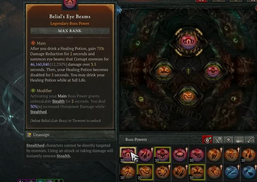 Scaling Damage With Boss Powers In Diablo 4 Season 8